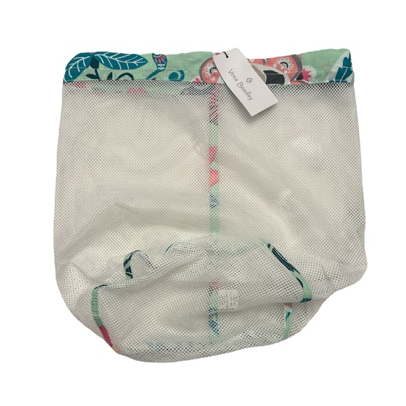 *NWT* Vera Bradley Travel Takes Lingerie Bag Set in Mint Flowers - Picture 3 of 4